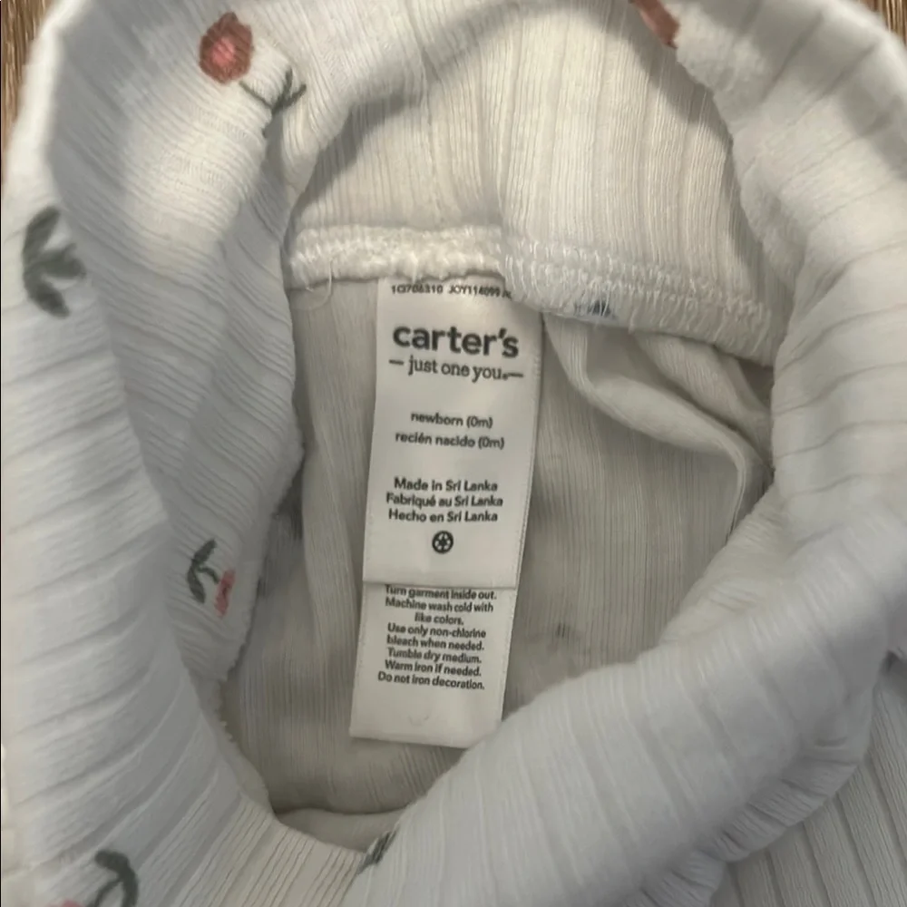 Carter's Floral Print Baby Leggings